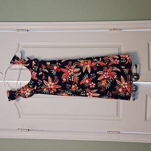 Woman's Tommy Bahama Island Cays Tropical Off Shoulder Spa Dress